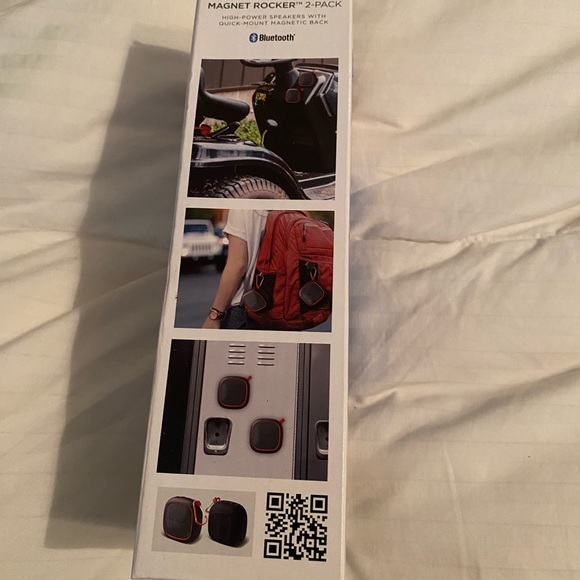 NWT 2 Pack Magnet Rocker Speakers - Picture 2 of 6